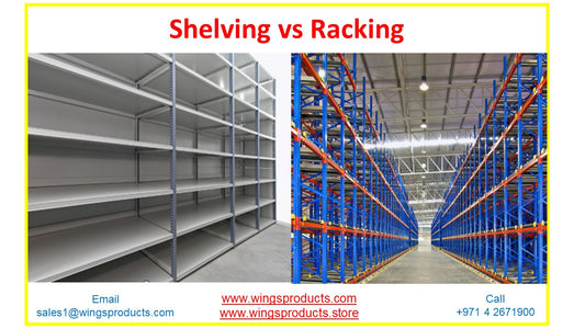 Shelving vs Racking