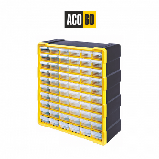 ACO 60 Component Organizer (60 drawers) + 60 Dividers