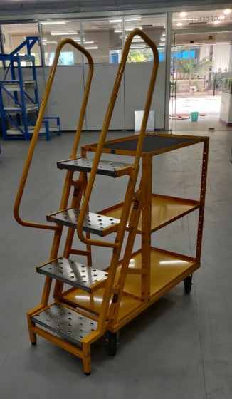 Trolley with Mobile Ladder