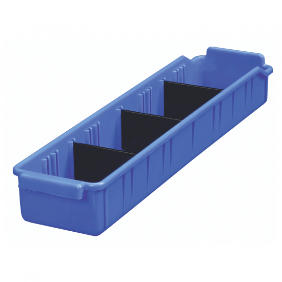 PSB 401 - Panda Shelf Bins 415 x 100 x 60 mm + 3 P