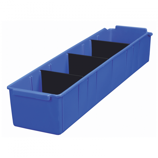 PSB 603 - Panda Shelf Bins 615 x 150 x 110 mm + 3 P