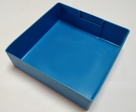 A 45 Drawer Container 150 x 150 x 45 mm (H) Blue