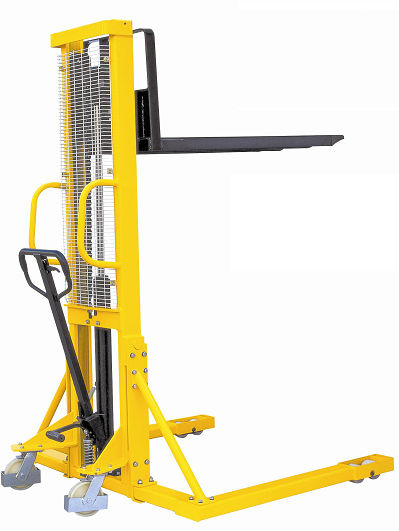 Hydraulic Straddle Stacker Manual 1600 mm (H) 500 Kg Capacity